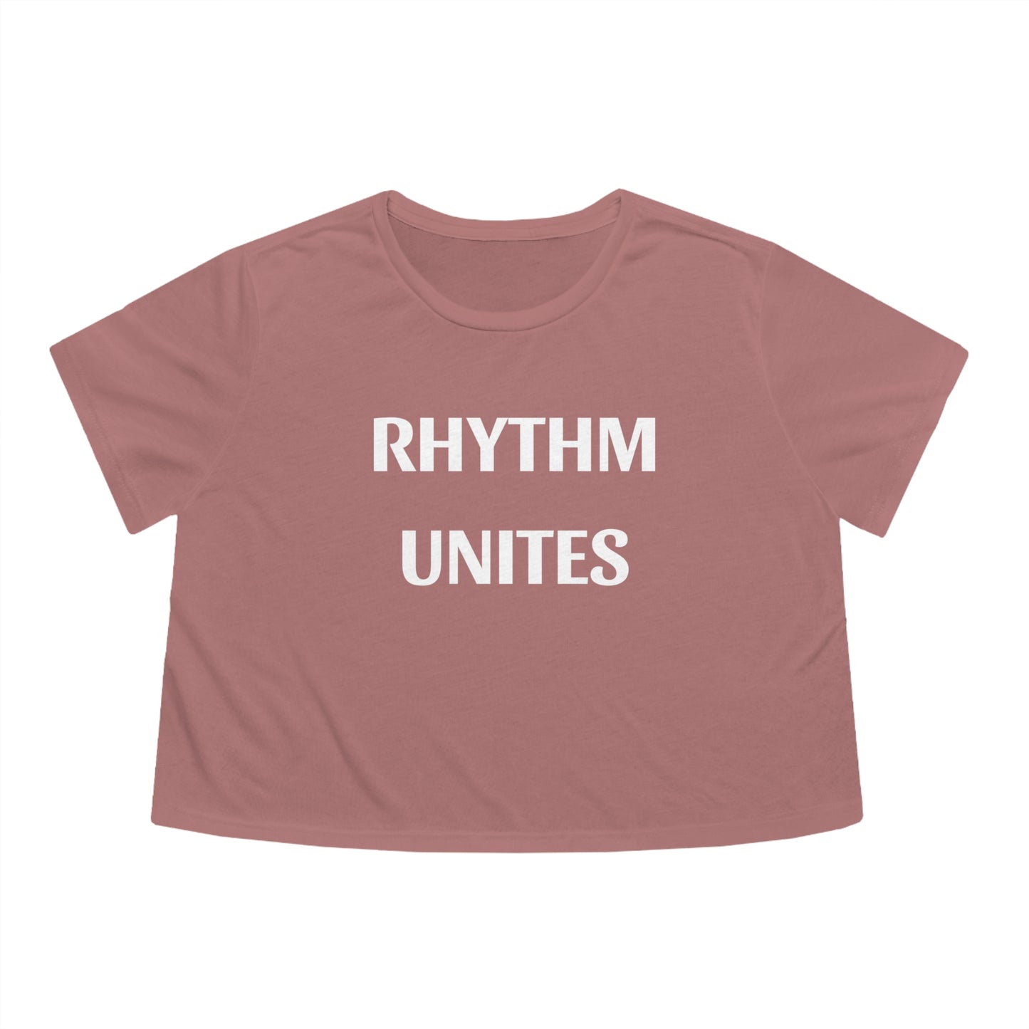 Rhythm Unites - Women's Flowy Cropped Tee