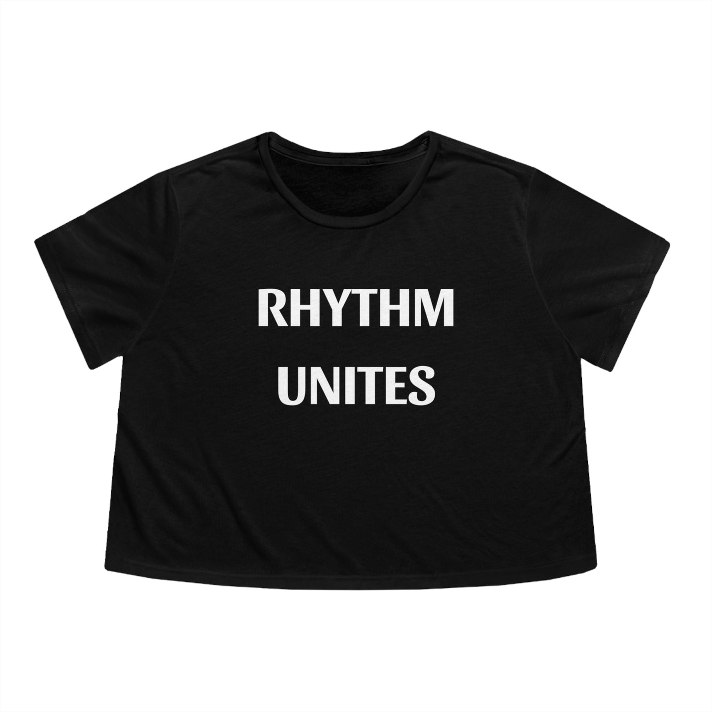 Rhythm Unites - Women's Flowy Cropped Tee