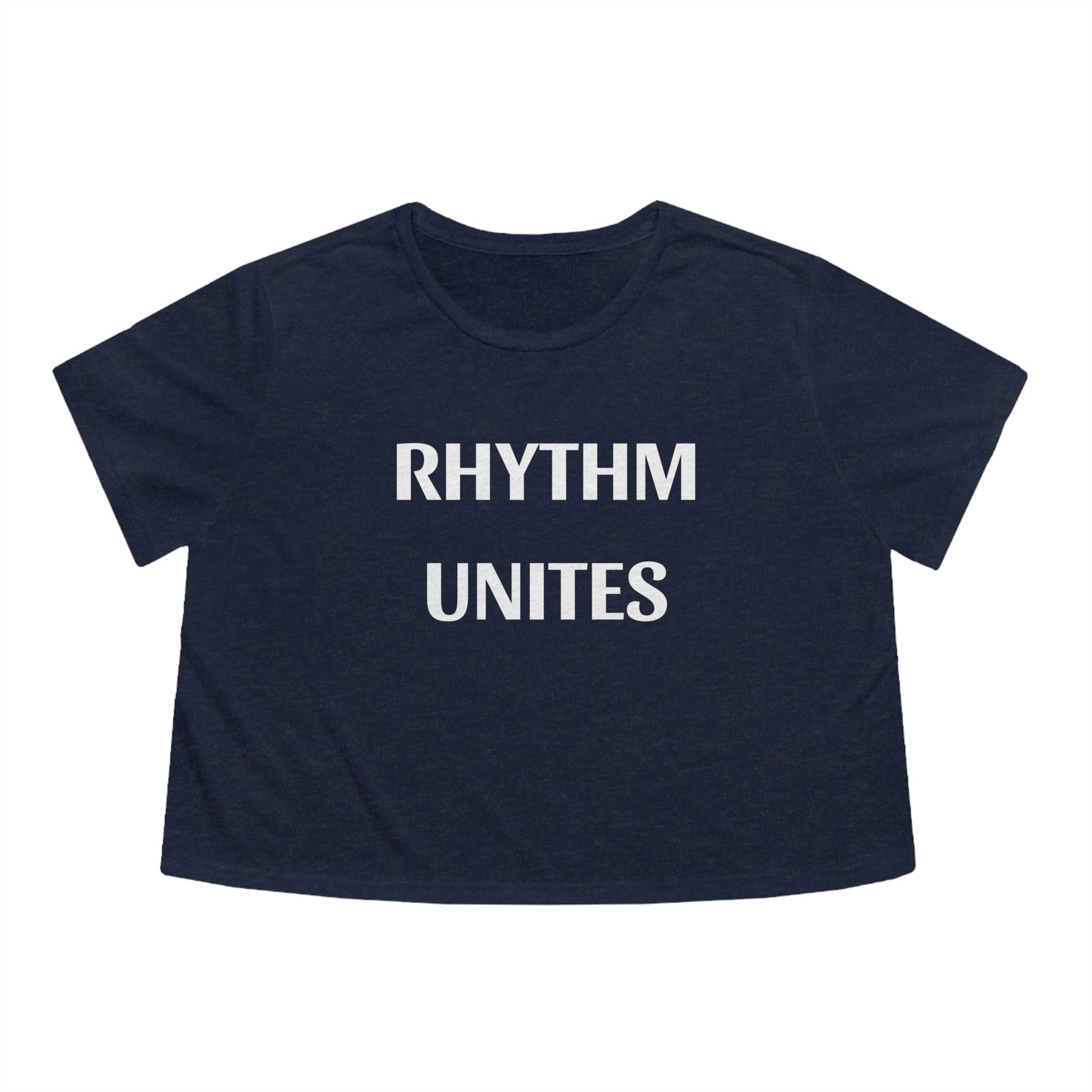 Rhythm Unites - Women's Flowy Cropped Tee