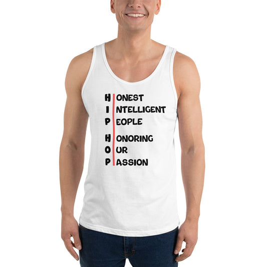 H.I.P H.O.P Original Acronym- Unisex Tank Top