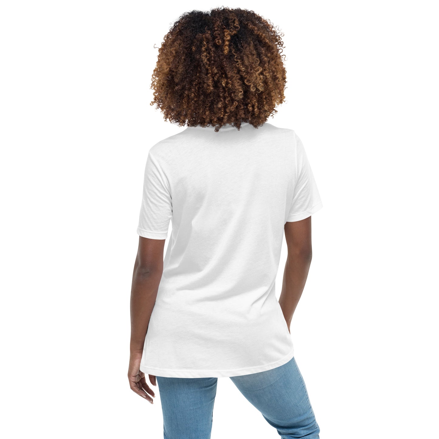 H.I.P H.O.P Original Acronym- Women's White Relaxed T-Shirt